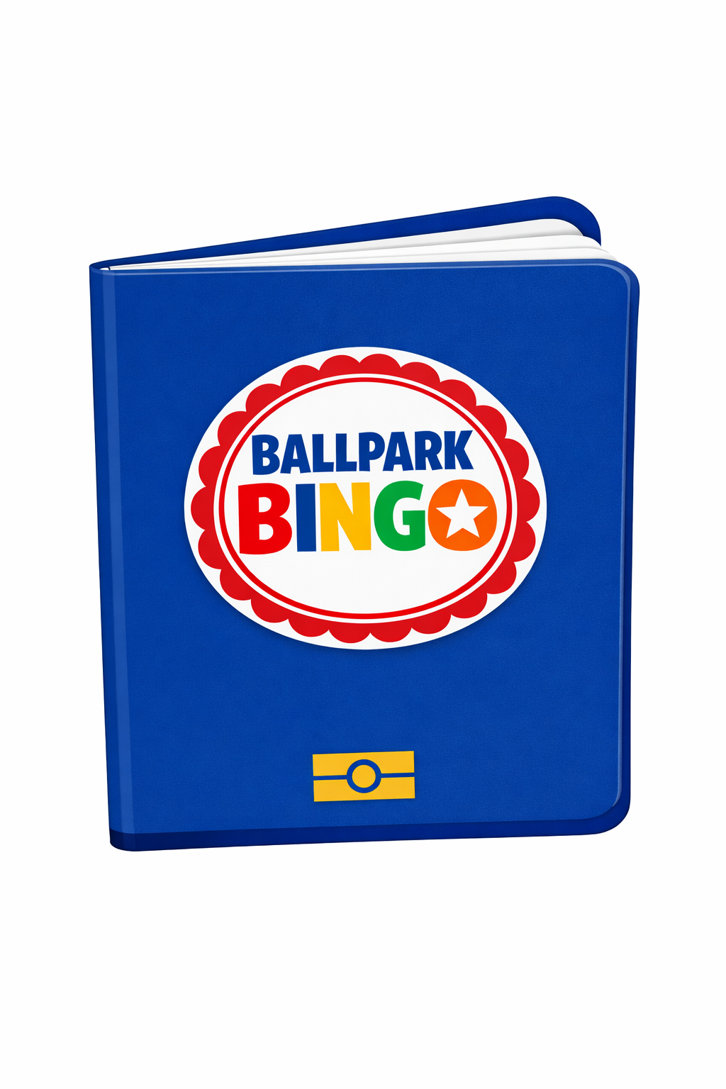 Official Ballpark Bingo passport book